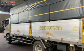 JAC N700 CŨ ĐỜI 2022 THÙNG INOX BỬNG NHÔM