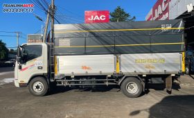 JAC N700 CŨ ĐỜI 2022 THÙNG INOX BỬNG NHÔM