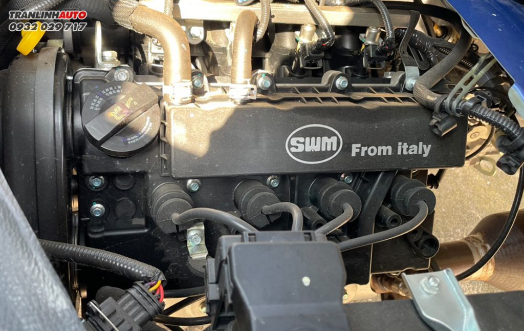 Động cơ SWCG14 from Italy xe tải Srm T30 tải trong 930 kg thùng dài 2m9