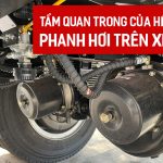 Tầm quan trọng của hệ thống phanh hơi trên xe tải