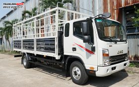 XE TẢI JAC N650 PLUS TẢI 6T5 THÙNG 6M2 ĐỘNG CƠ CUMMINS