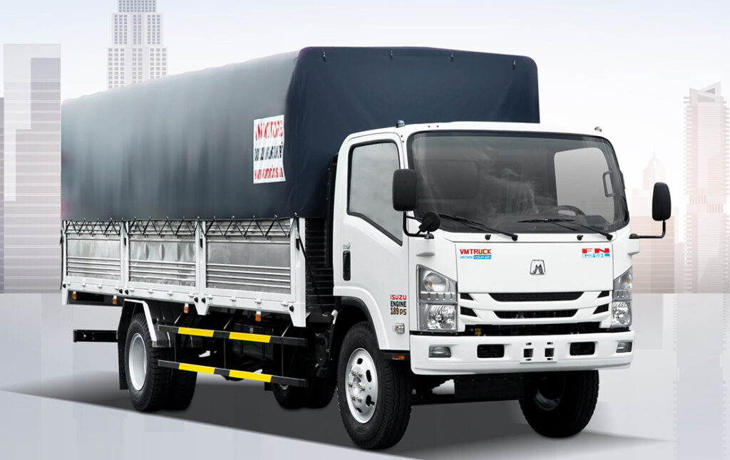 Xe tải Isuzu Fn129 thùng mui bạt