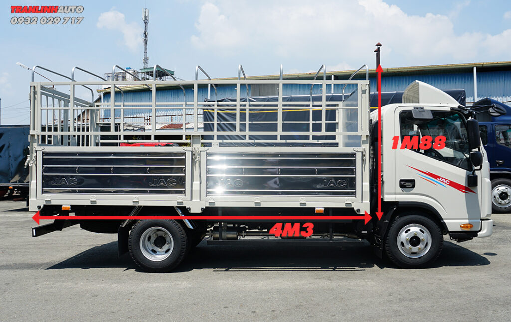 Xe tải Jac N200S thùng tiêu chuẩn