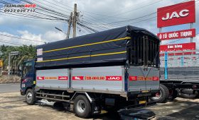 XE TẢI JAC N700 THÙNG INOX BỬNG NHÔM CAO CẤP