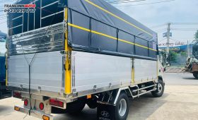 XE TẢI JAC N700 THÙNG INOX BỬNG NHÔM CAO CẤP