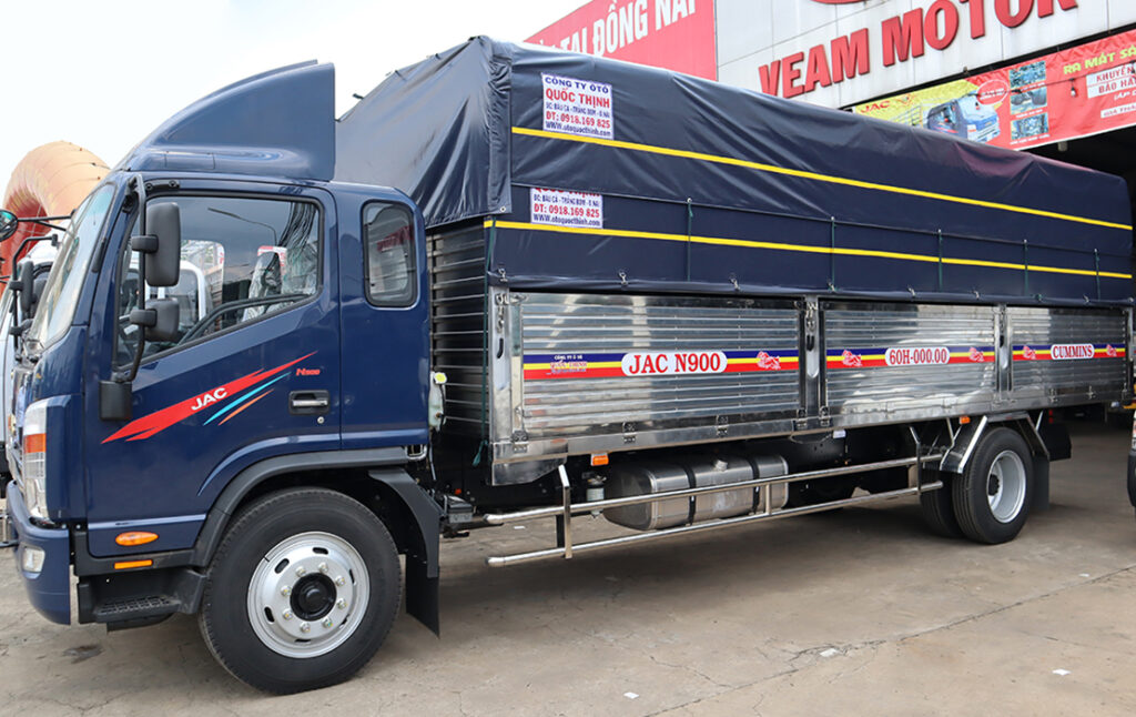 Xe tải Jac N900 thùng Inox