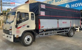 XE TẢI JAC N900 THÙNG INOX BỬNG NHÔM