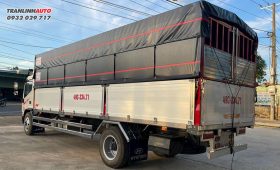 XE TẢI JAC N900 THÙNG INOX BỬNG NHÔM