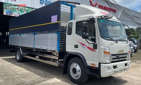 XE TẢI JAC N900 THÙNG INOX BỬNG NHÔM