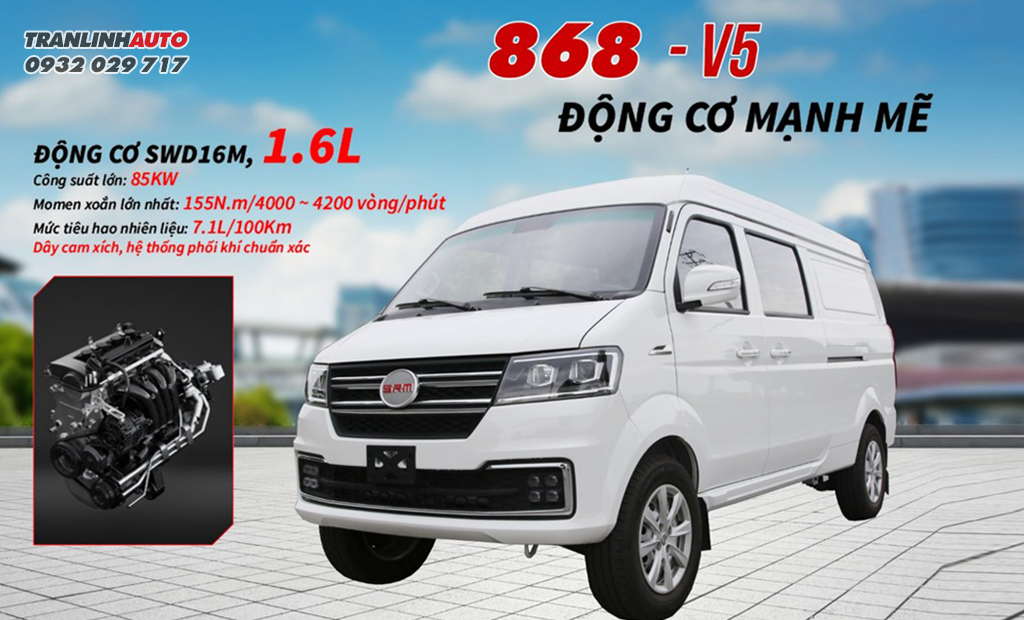 Xe tải Van Srm 868 V5