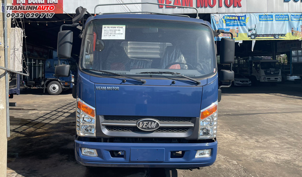 Ngoại thất xe tải Veam Vt340