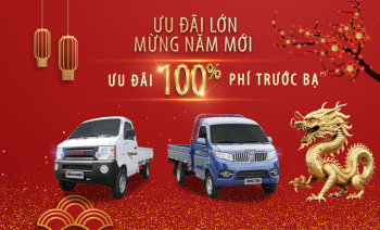 Khuyến mãi thuế trước bạ xe tải Srm