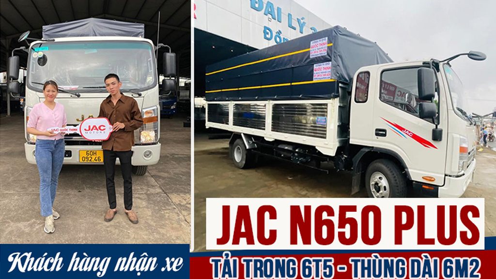 Khách hàng chọn xe tải Jac N650 Plus chở trái cây