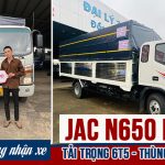 Khách hàng chọn xe tải Jac N650 Plus chở trái cây