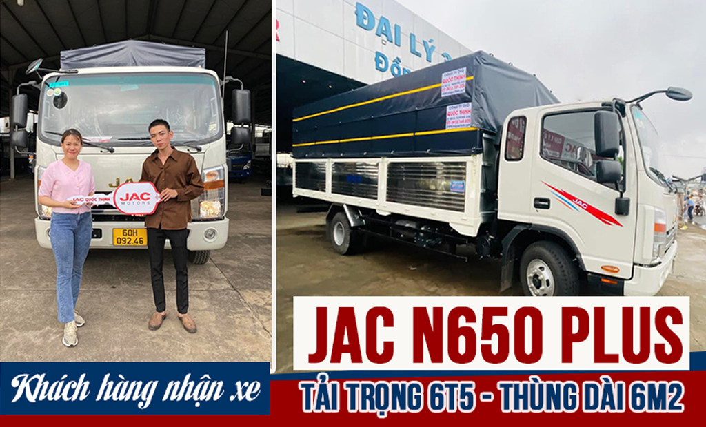 Khách hàng chọn xe tải Jac N650 Plus chở trái cây