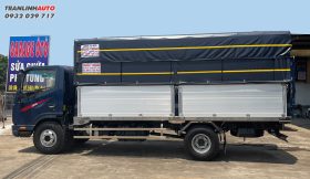 XE TẢI JAC N750 THÙNG INOX BỬNG NHÔM