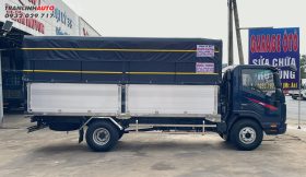 XE TẢI JAC N750 THÙNG INOX BỬNG NHÔM