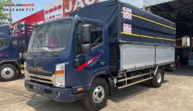 XE TẢI JAC N750 THÙNG INOX BỬNG NHÔM