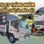 Khách hàng ở An Giang chọn xe N750 phụ vụ bà con chở lúa mùa gặt. 
