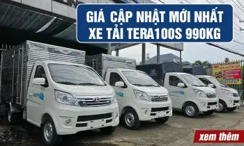 Bảng giá xe Tera 100 cập nhật mới nhất