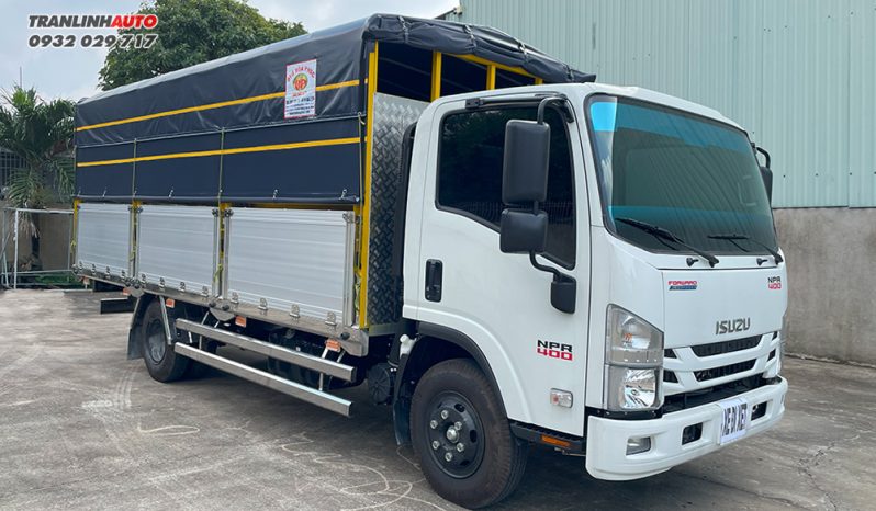 XE TẢI ISUZU NPR400 3T49 THÙNG BỬNG NHÔM