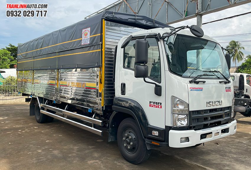 XE TẢI ISUZU FRR650 THÙNG INOX