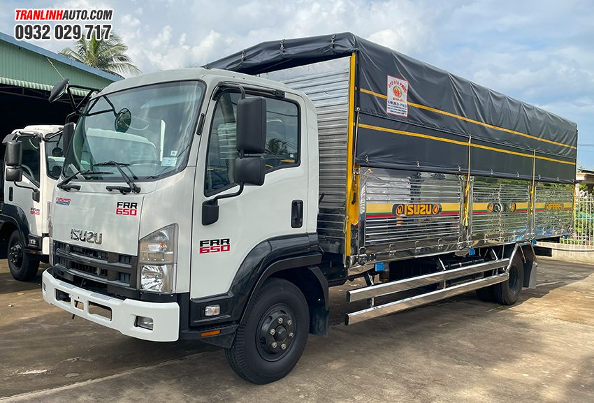 XE TẢI ISUZU FRR650 THÙNG INOX