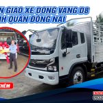 Bàn giao xe Đồng Vàng D8 về Định Quán Đồng Nai