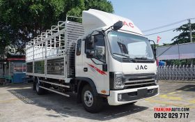 XE TẢI JAC N750 E5 PLUS TẢI 7T3 THÙNG 6M2