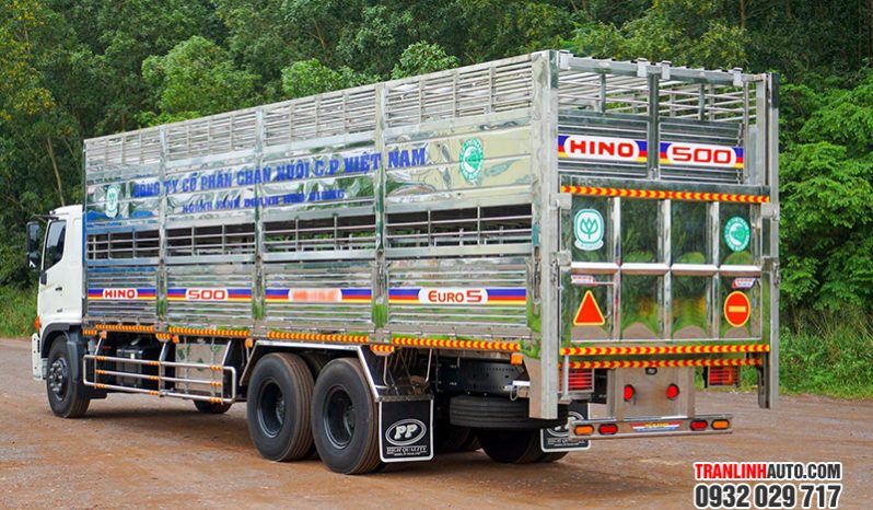 XE TẢI HINO FL8JW8A 15 TẤN THÙNG CHỞ GIA SÚC 9.4M