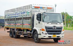 XE TẢI HINO FL8JW8A 15 TẤN THÙNG CHỞ GIA SÚC 9.4M
