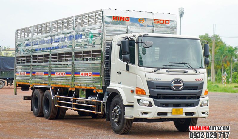XE TẢI HINO FL8JW8A 15 TẤN THÙNG CHỞ GIA SÚC 9.4M