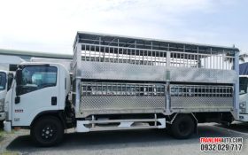 XE TẢI ISUZU NQR550 E5 CHỞ GIA SÚC