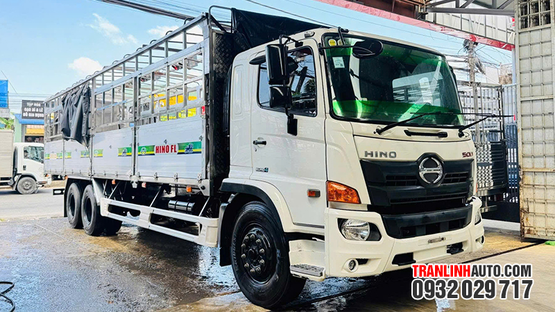 HINO FL 3 CHÂN THÙNG NHÔM ĐỜI 2022