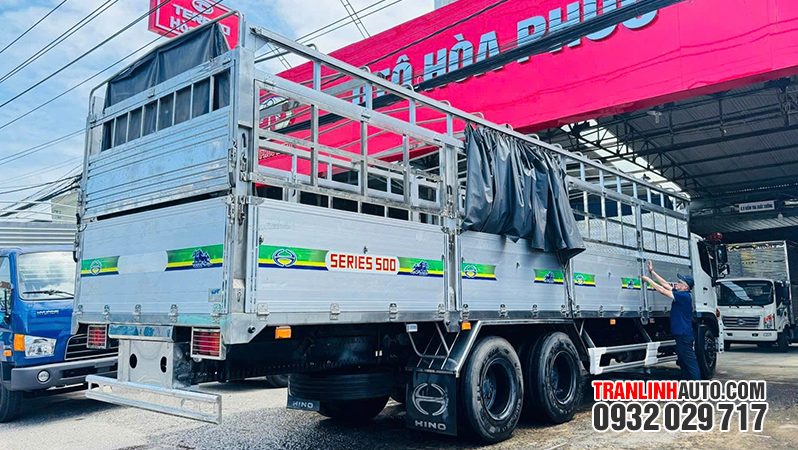 
								HINO FL 3 CHÂN THÙNG NHÔM ĐỜI 2022 full									