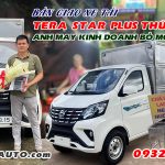 BÀN GIAO XE TERA STAR PLUS THÙNG KÍN CHO ANH MAY Ở BIÊN HÒA