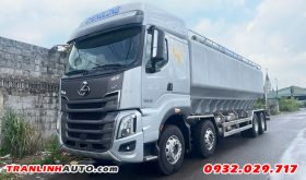 XE TẢI CHENGLONG H7 4 CHÂN BỒN CHỞ CÁM TRỤC VÍT 30 KHỐI