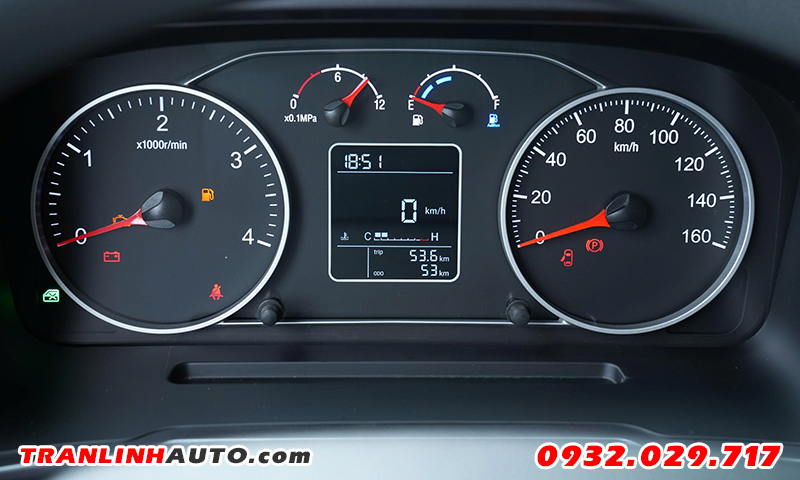 Đồng hồ trung tâm Foton Aumark 12T 9 tấn