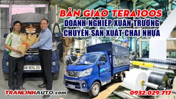 Bàn giao xe Tera100S về Nhơn Trạch Đồng Nai
